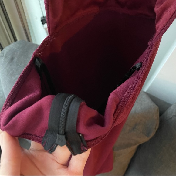 Missguided Burgundy Crepe Strappy Cut Out Midi Dress - Picture 7 of 7